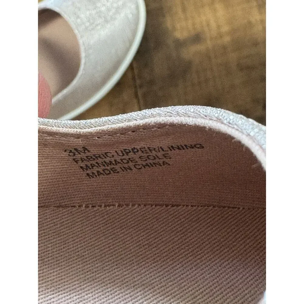 COPPER KEY Skedaddle Girls/Youth shoes; size 3; Sparkly Blush, secure, NEW!